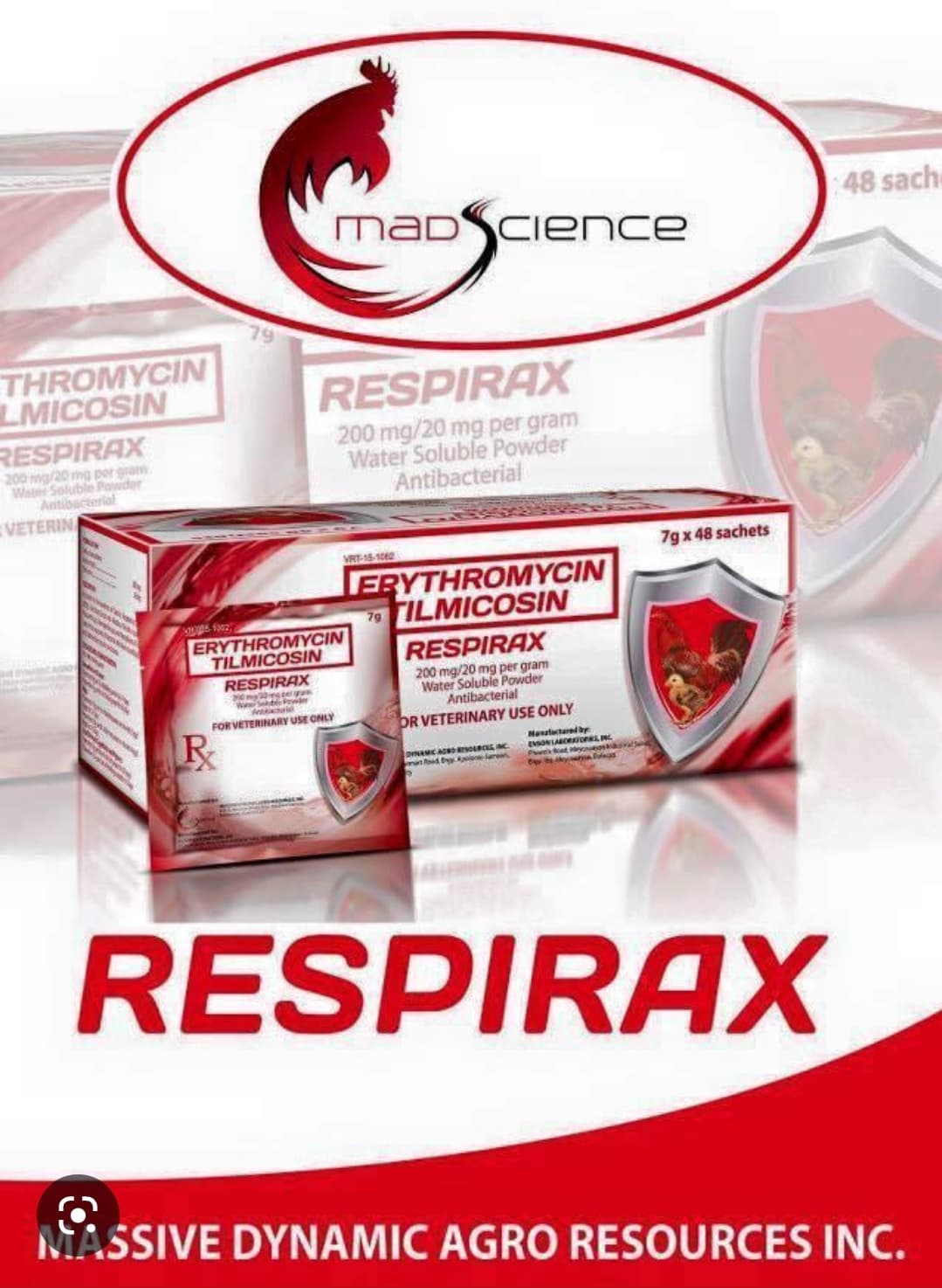 Respirax 7gx48sachets